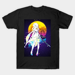 80s Retro Lumine Female T-Shirt